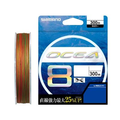SHIMANO Линия PE Osea 8 300м 10 5 цветов LD-A71S Нет. (68,9 кг)