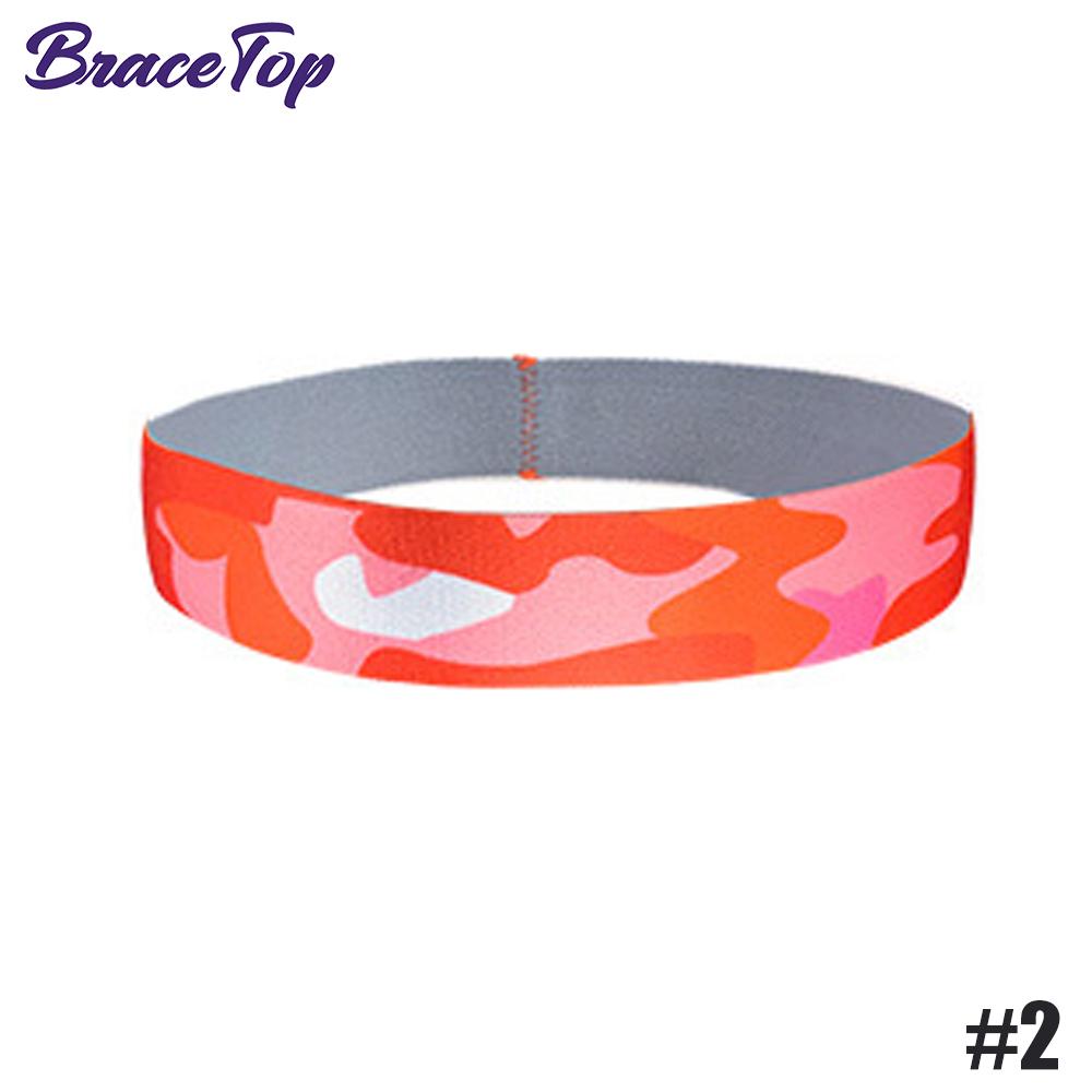 Bracetop 20 цветов спортивная повязка на голову для йоги, нескользящая, для бега, фитнеса, эластичная, впитывающая пот, футбольные аксессуары для волос, женская, мужская