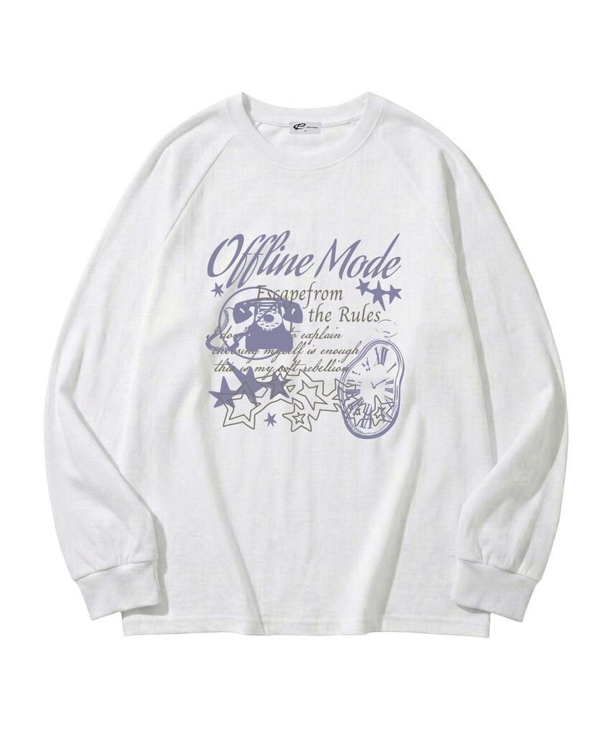 ESCAPEFROM Offline Mode Print Long Sleeve [4 Colors]