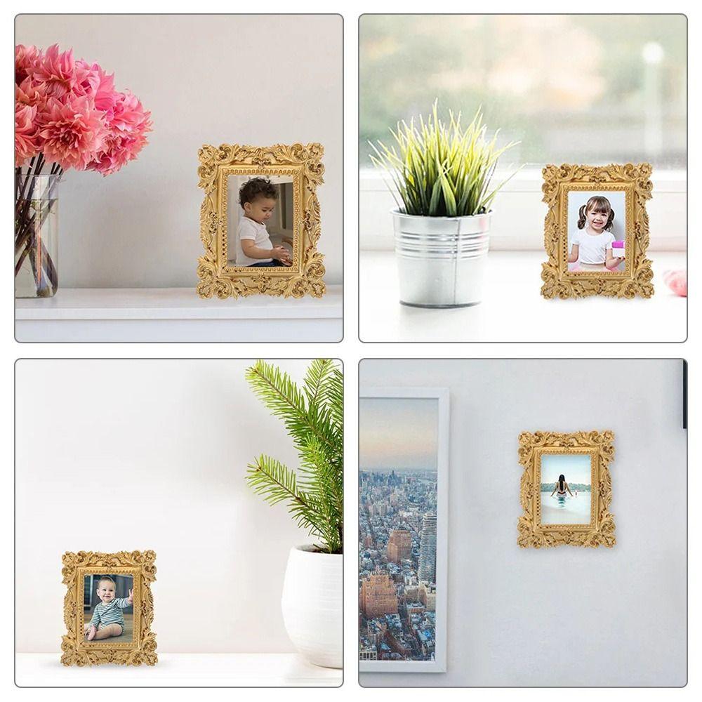 European Victorian Style Pictures Frames Decorative Earrings Necklace Display Rack