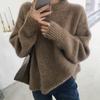 Autumn Winter Women Knitted Jumpers O-neck Long Sleeve Sweater Y2k Spring Sweaters Y2k Pullovers Pink Elegant Pullovers
