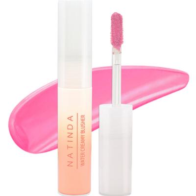 Кремовые румяна Natinda Water Creamy Blusher 1,8 г, нет. 2 Нежно-розовых огонька, 1 штука