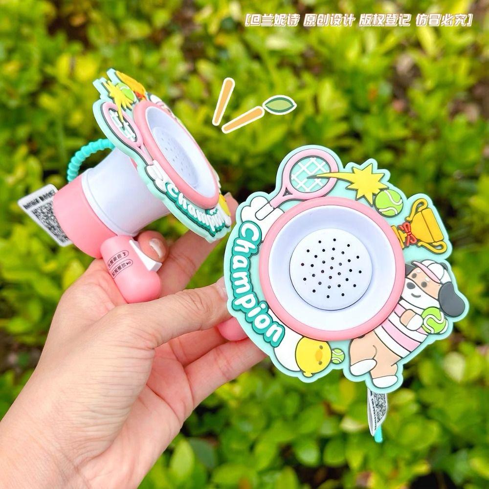 Recordable Mini Speaker Loudspeaker With Key Chain Record Keychain Funny Loudspeaker Bag Pendant