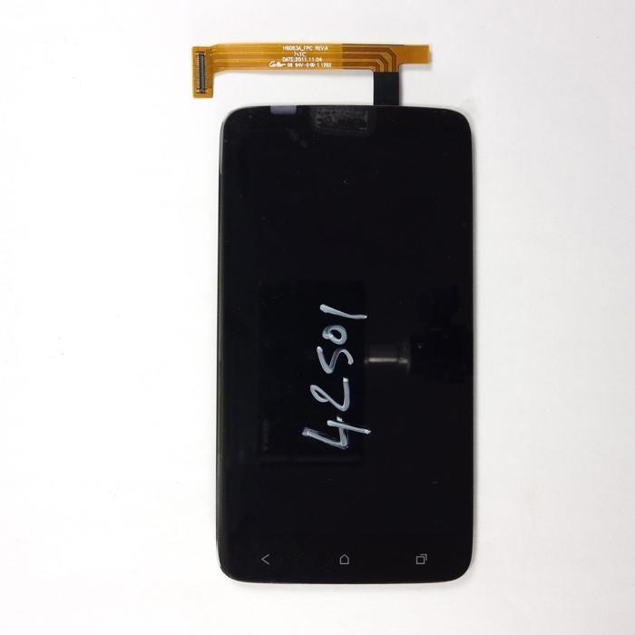 Black Retina LCD Touch Screen Glass for HTC One XL