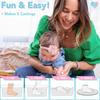 Luna Bean Baby Hand and Foot Casting Kit - 100% Non-Toxic Complete Molding Kit Makes 2 Castings Keepsake