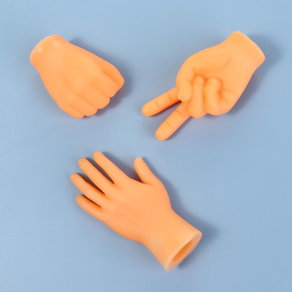 Kid Finger Fidget Party Cat Pet Halloween Finger Toys Finger Puppets Tiny Finger Hands Hand Palm
