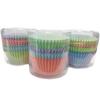 Vivi Bakie Muffin Cups, 100-Count, 4 Colors, Disposable Paper Cups for Baking, Greaseproof Paper Cups, Ideal for Cupcakes, Lunch Boxes, and Confection
