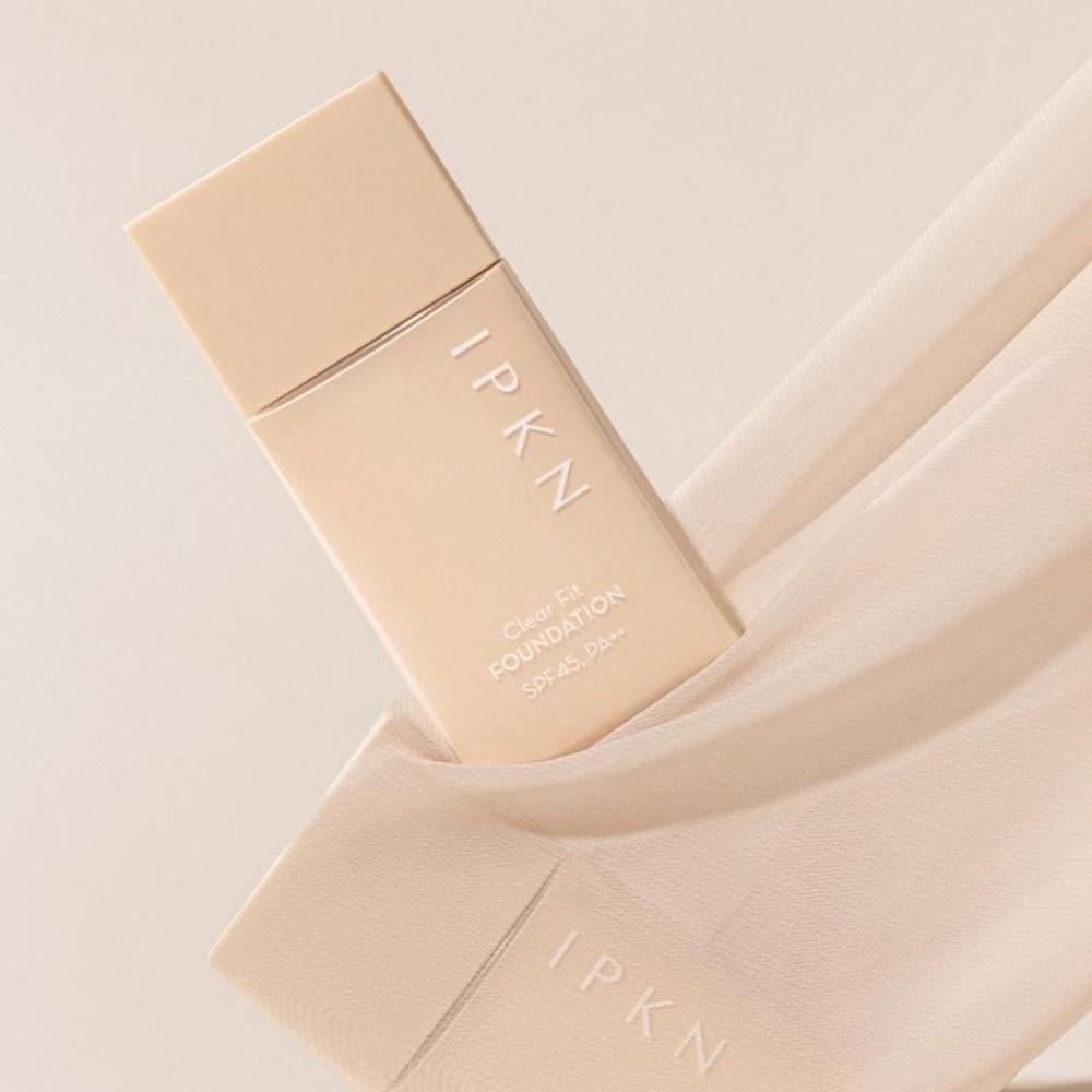 IPKN Clear Fit Foundation PF45 PA++ 40мл, 01 Фарфоровый, 1 шт.