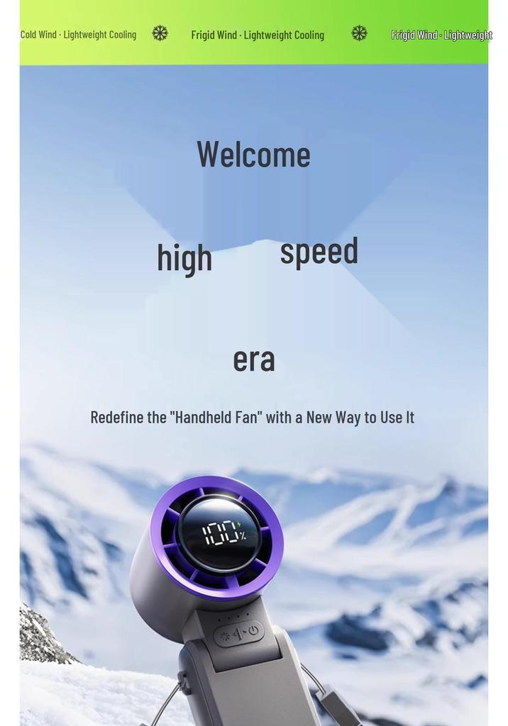 Ultra-Speed Handheld Fan 2026: New Semiconductor Cooling for Student Use