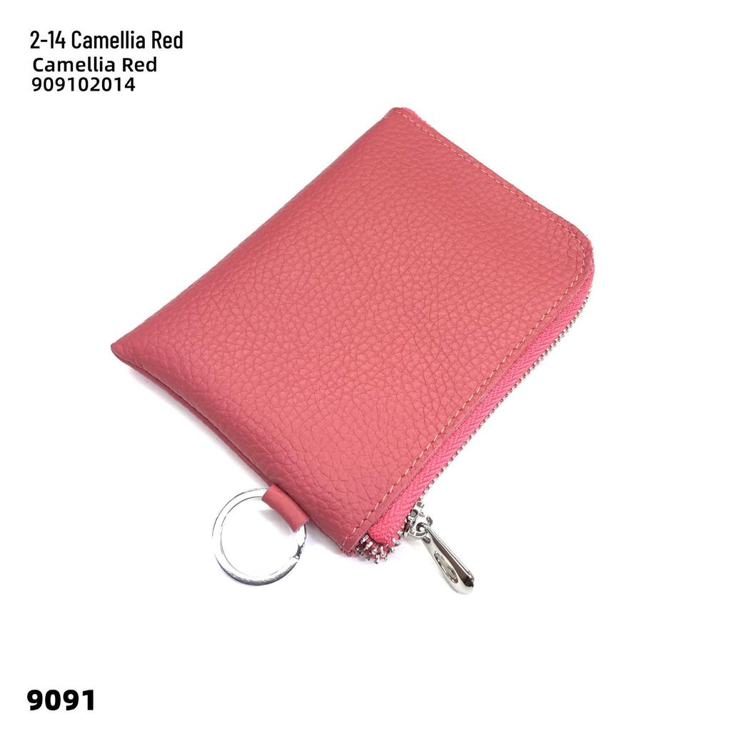 Многофункциональный кошелек из коровьей кожи для монет и визитниц с кольцом для ключей