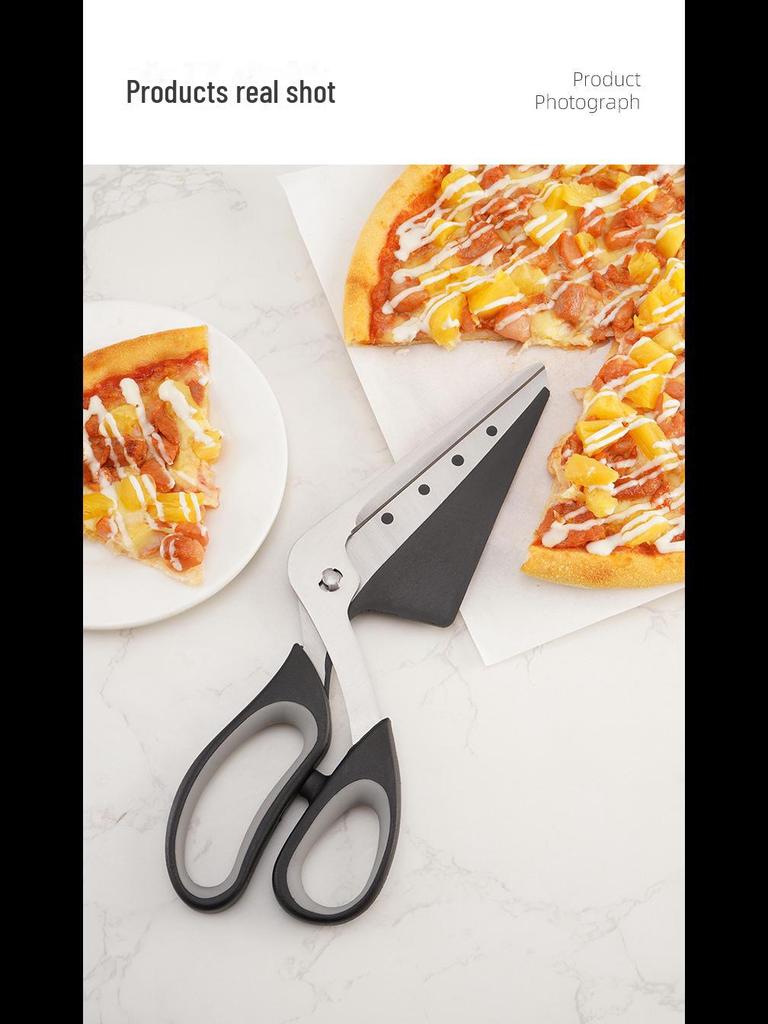 Pizza Scissors & Multi-Function Cutter Set