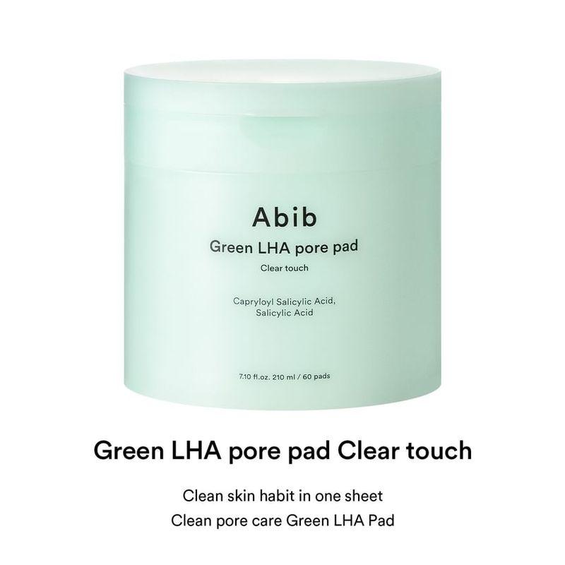 ABIB Зеленый LHA-пэд для пор Clear Touch