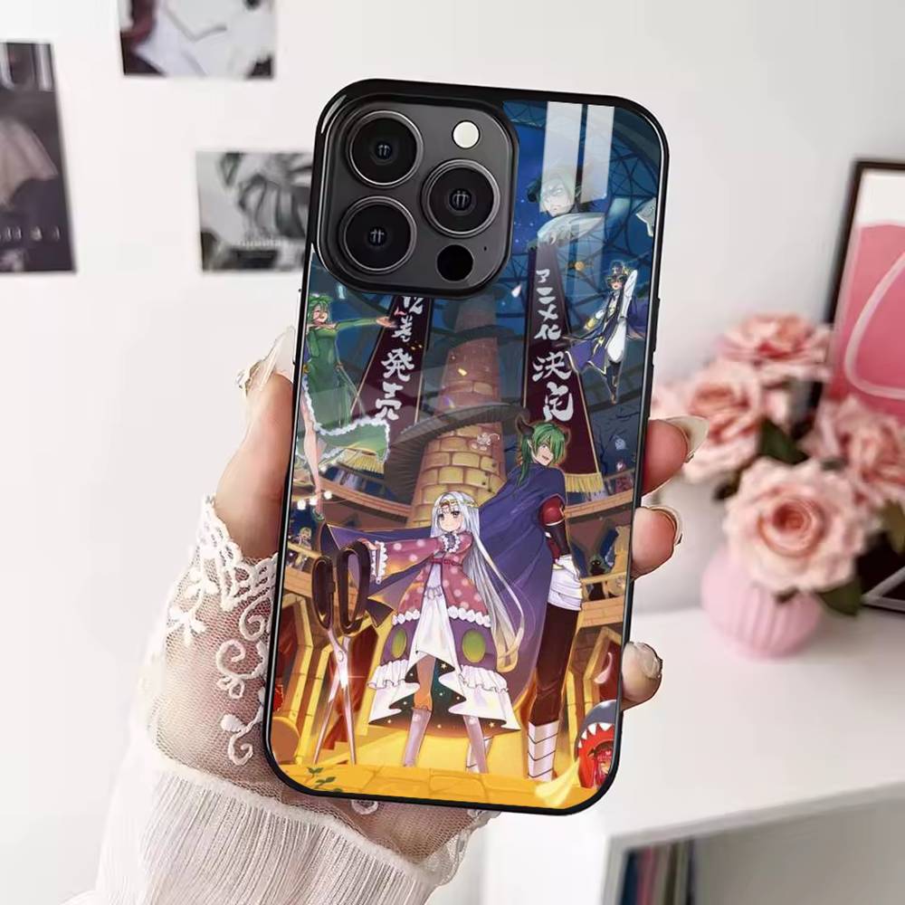 Чехол для телефона S-сонная P-принцесса в замке демона для iPhone 17 16 15 14 13 Pro Max Plus для Magsafe Беспроводная магнитная крышка