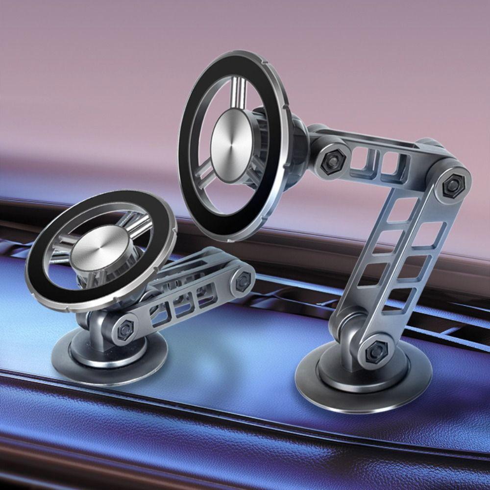 360° Rotation Car Cell Phone Holder Folding Smartphones Support Bracket Instrument Desk