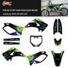 Kawasaki KX125/KX250 (03-12) Защитная пленка для наклейки на мотоцикл для бездорожья