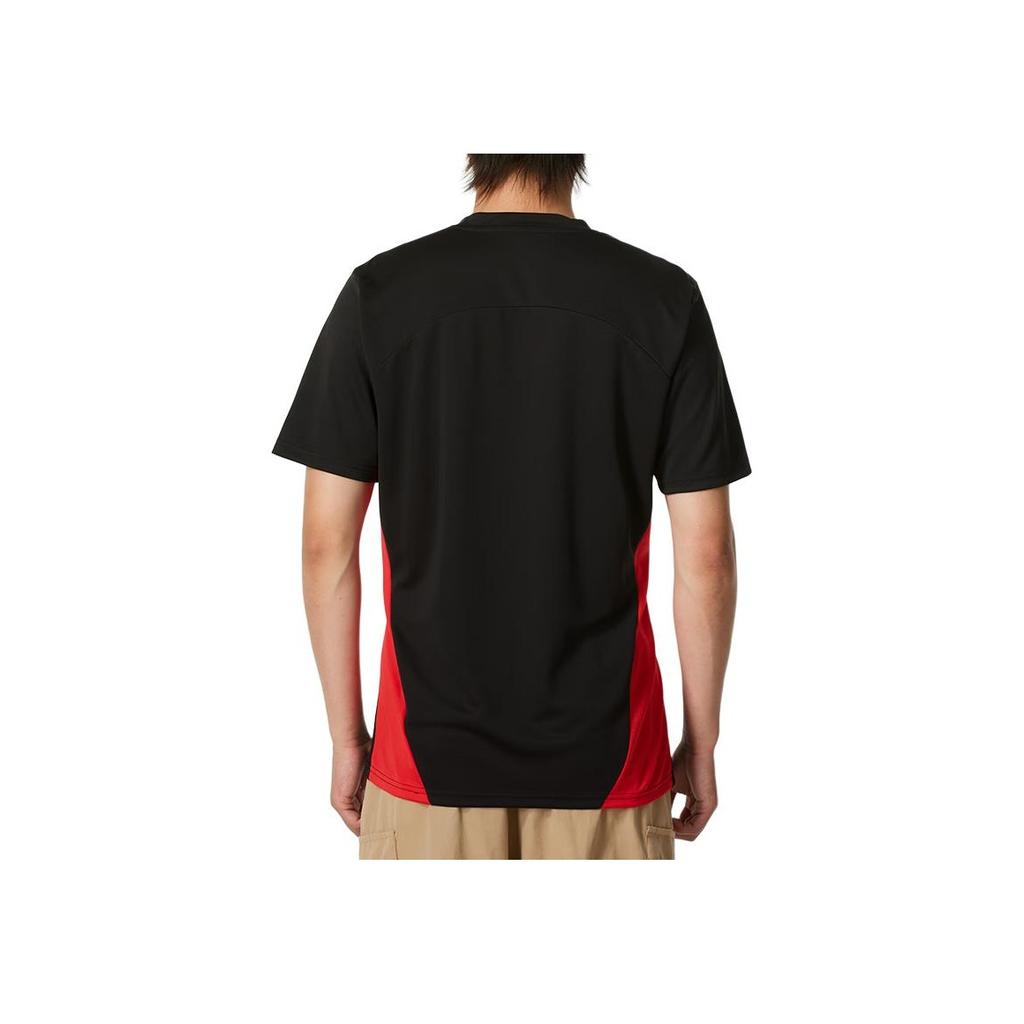 Puma Футболка Ac Milan Soccer Training с коротким рукавом, удобная, дышащая, повседневная, мужская, черная 777496-04