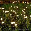 LED Solar Outdoor Firefly Firework Jellyfish Lights, Ground Insert Decorative Courtyard Landscape Atmosphere Lights