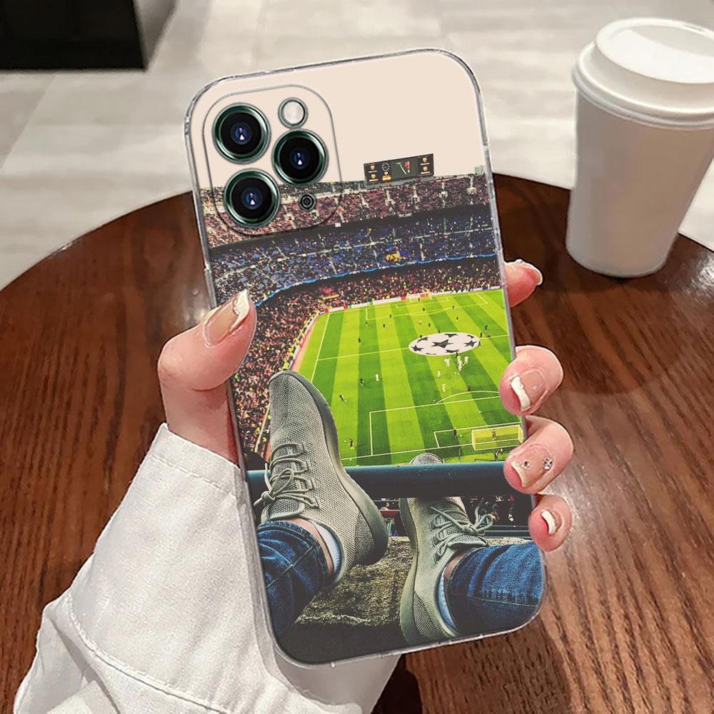 Football Soccer Ball Fire Un Rayo Balls Case For Apple iPhone 18 17 16 15 14 13 12 11 Pro Max 16 Plus 16E 17Air 17Pro Phone Cover