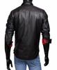Men's Black Leather Shirt Genuine Lambskin Leather Stylish Handmade Party Casual