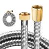 Reinforced Handheld Shower Head Hose Brass Nut Replacement Hose Universal Shower Hose  Home Hotel