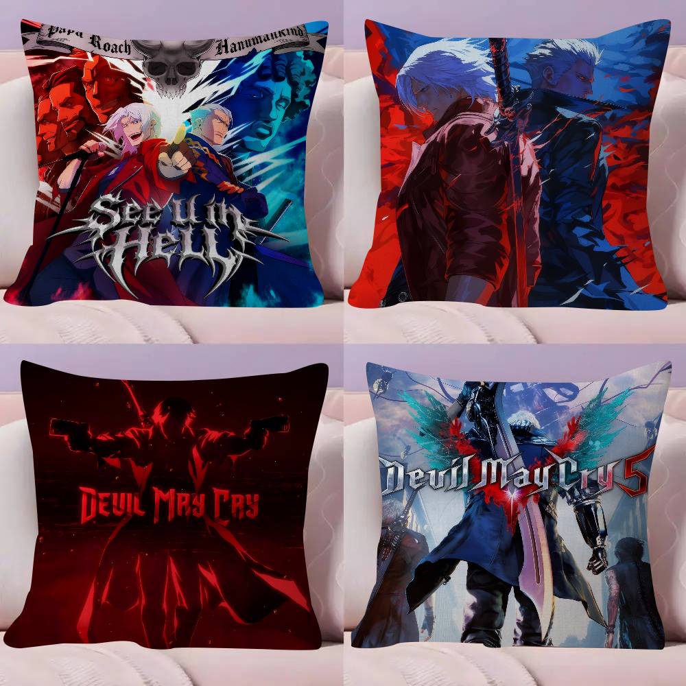 Известный Аниме D-Devil May Cry   Наволочка Подушка Чехол для Подушки Обивка Диван Плед Домашний Декор Наволочка