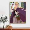 5D Diy Diamond Painting A Mischievous Princess Full Drill Rhinestones Mosaic Embroidery Handmade Products Home Decor Gift