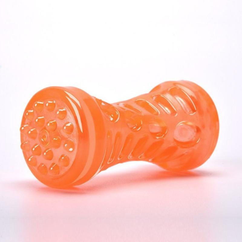 Устойчивая к укусам игрушка для домашних животных Зубная щетка Прочная игрушка для собак Интерактивная игра для щенков Игрушка для собак Резиновая кость для щенков Жевательная игрушка для собак