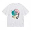Women's All-Season Fashion Classic T-Shirt  Colorful Flower Bouquet Design Tee
