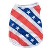 Summer Breathable Dog Cat Vest Clothes Independence Day July 4th Pet T-shirt For Small Medium Dogs Cats Chihuahua Pug Thin Coat