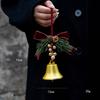 Скандинавский рождественский колокольчик-подвеска для двери или автомобиля - Подарок на Сочельник