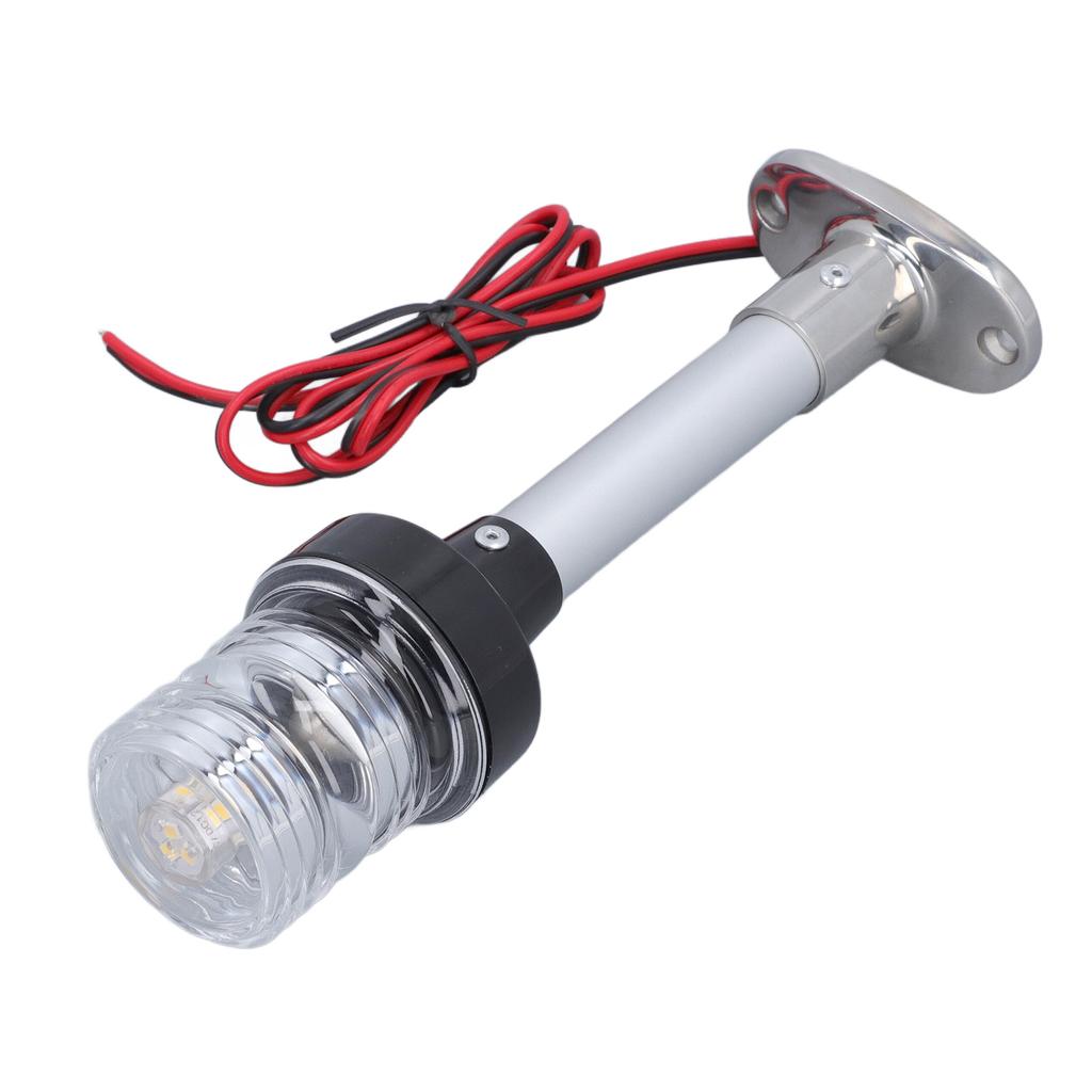 Светодиодный кормовой фонарь для лодки 6 дюймов, дальность видимости 2 морских мили 4000?4500K Белый 360 градусов Всесторонняя IP66 Навигация