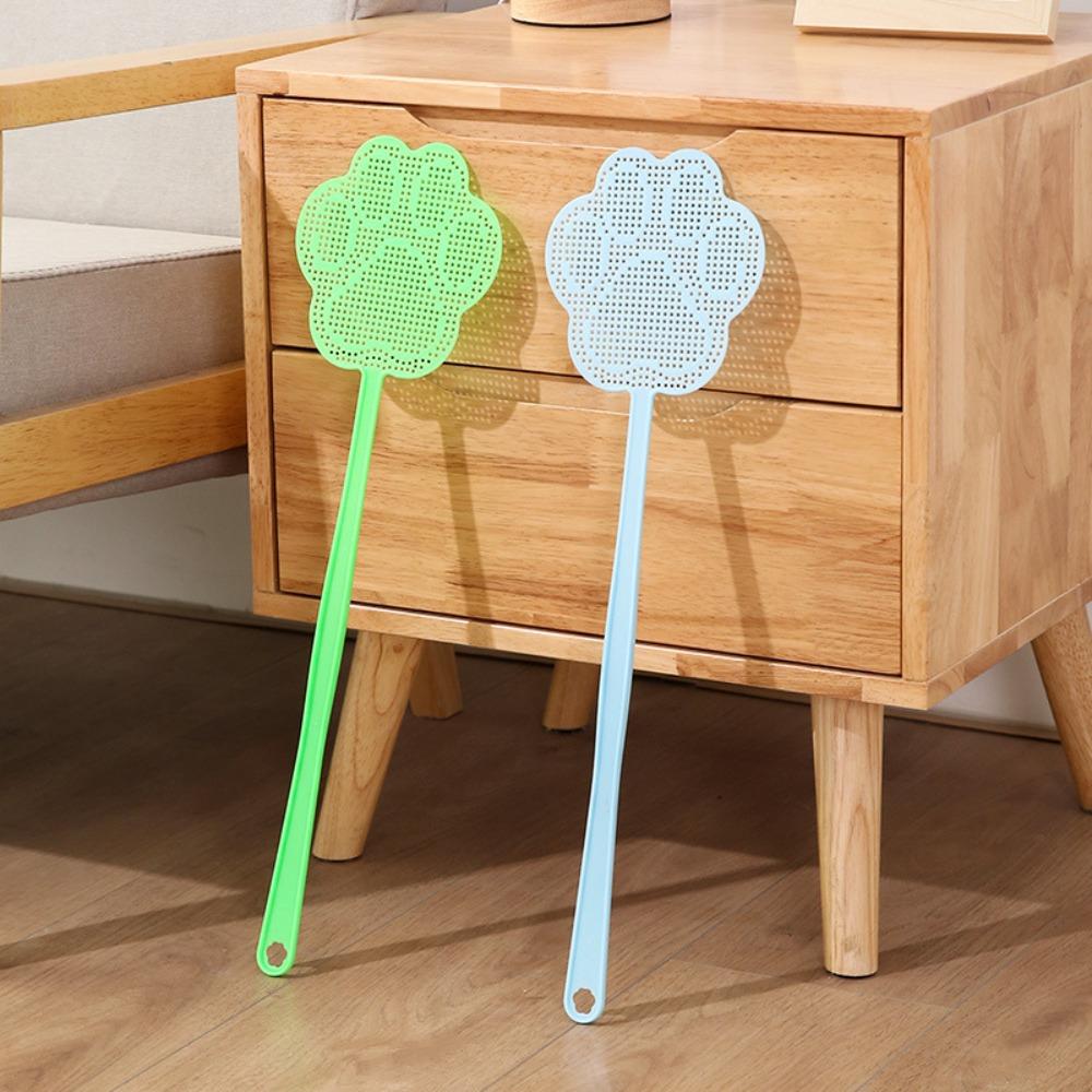 5pcs Plastic Thickened Fly Swatter Cute Flies-Racket Mosquito Killing Fly-Killing Swatter Home