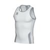 Майка-топ Competition REGIS [Elea] мужская белая/серая