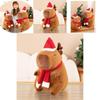 Adorable Brown Capybara Plush Toy Soft Cuddly Cushion For Christmas Decor 30cm To 50cm