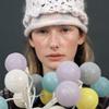 AWESOME NEEDS HANDICRAFT KNIT BLOOM HAT_COTTON Candy