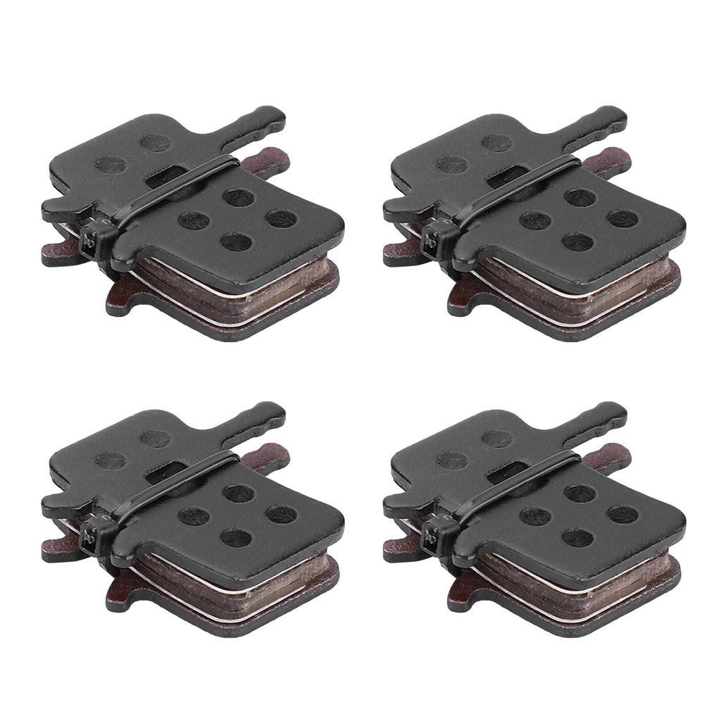 4 Pairs Resin Semi Metal Bicycle Disc Brake Pads Bike Brake Parts Brake Pad Set