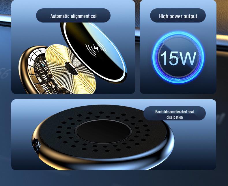 15W MagSafe Magnetic Wireless Charger & Car Mount for iPhone 14