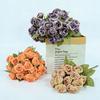 Silk Petals Rose Artificial Flowers 15 Heads Decorative Flower  Party Supplies