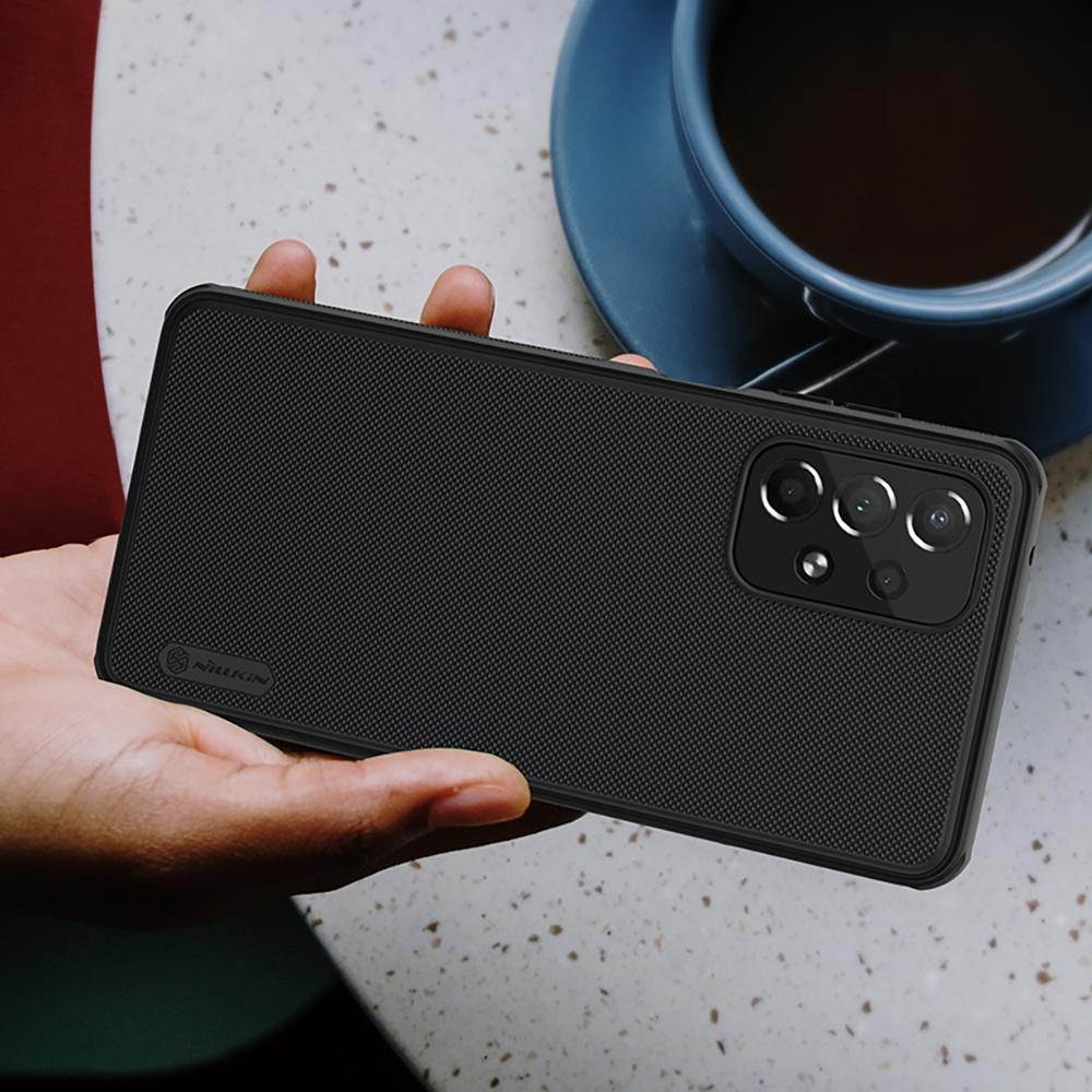 Nillkin Galaxy A73 Durable Black Case - Pro Shield