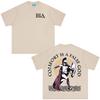 False God Brothers in Arms Double Sided Print Tshirt Unisex Women Clothing Summer Casual Cotton Oversized Short Sleeves T Shirts