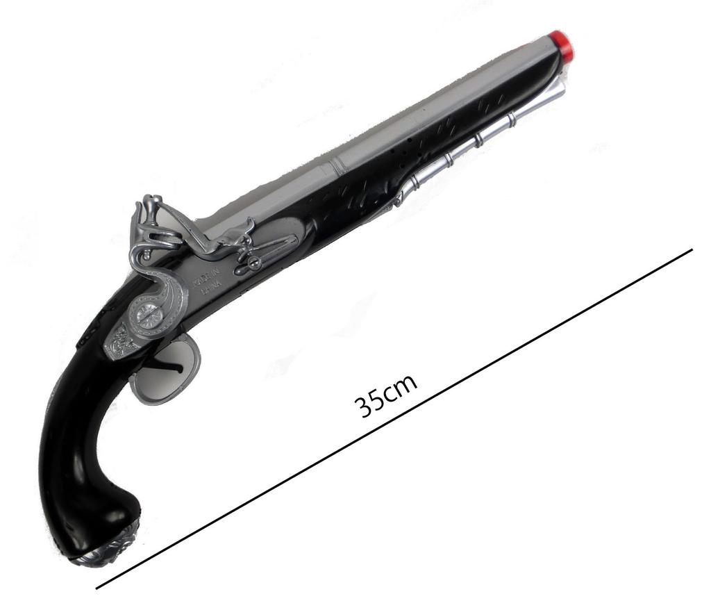 Пиратский пистолет Повязка на глаз Пиратский пистолет Кремневый пистолет Антикварная копия Косплей Игрушка