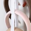 Girl Headband Holder Organizer 24-Slot Hanging Hairband Storage Rack High-Density Elastic Hair Hoop Display Stand
