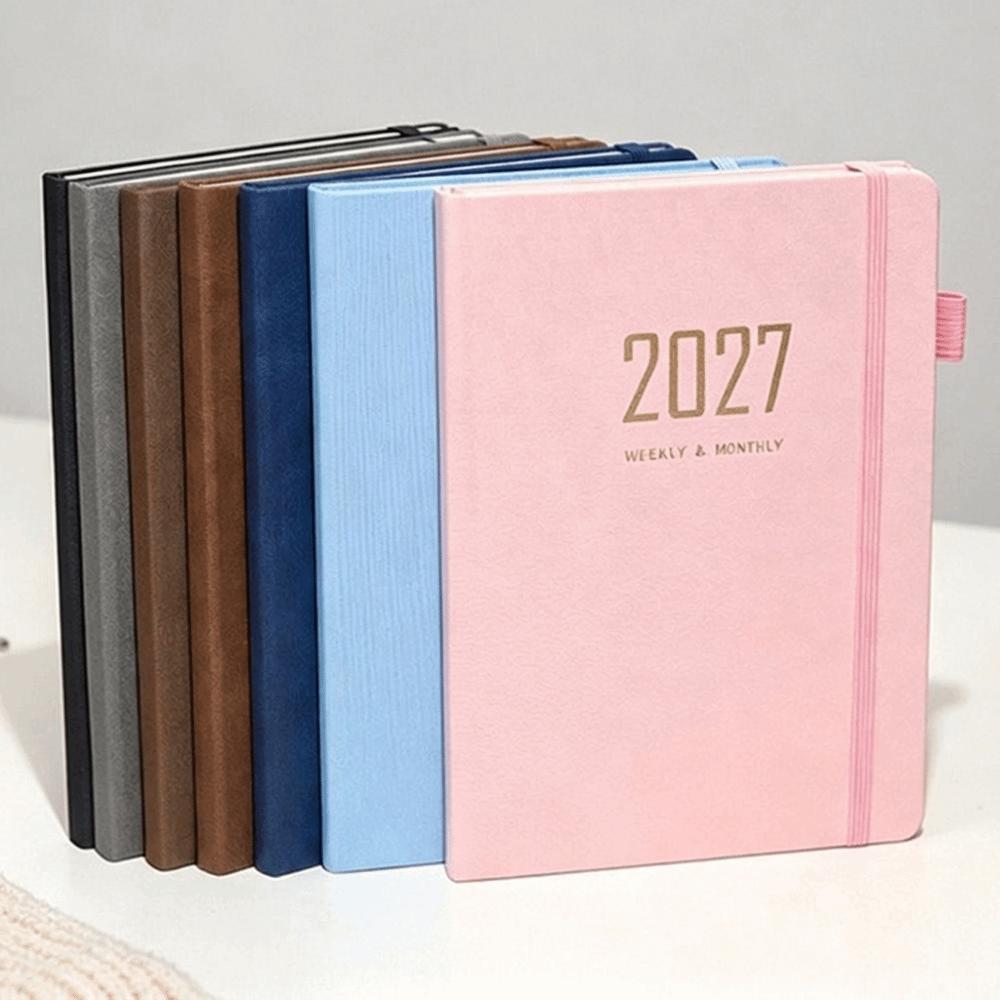 To Do List A5 Agenda Notebook Portable Schedule Notebook 2027 Schedule Book Planner Stationery