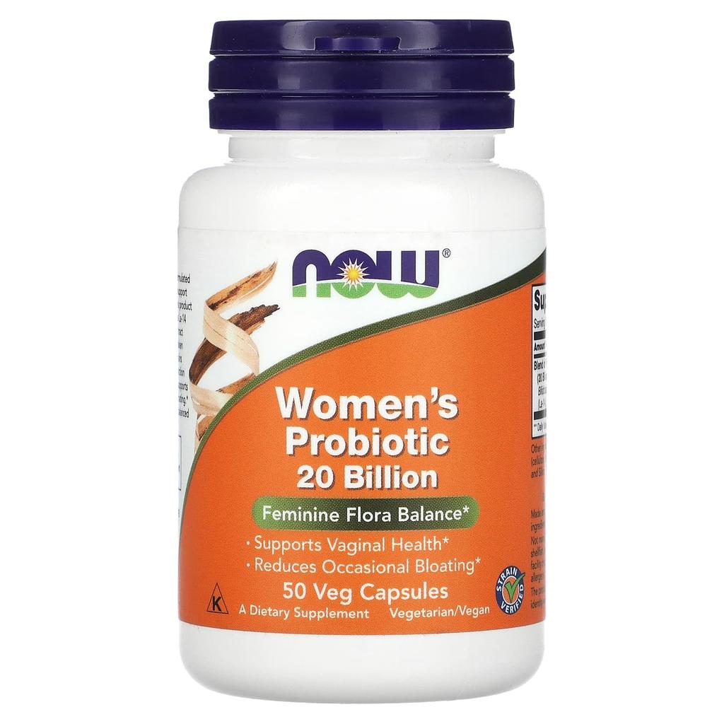 Now Foods Probiotic for Women, KRW 20 Billion, 50 Veggie Capsules