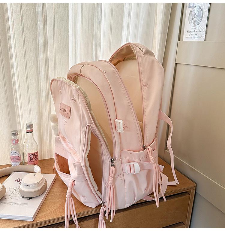 Charming Japanese Style Backpack for Junior High Girls
