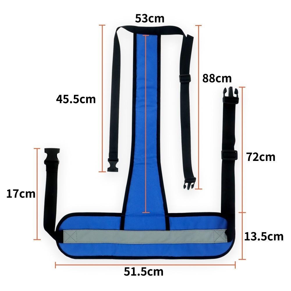 Adjustable Wheelchair Safety Belt Fixing Wheelchair Seat Fixing Belt Elderly Braces