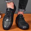 Мужская кожаная повседневная обувь Обувь для вождения