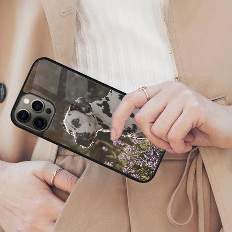 Далматинец Милый Пес Магнитный Чехол Для Телефона ДЛЯ APPLE iPhone 17 Air 16 14 13 12 Pro Max 15 Plus Зарядка С Чехлом MagSafe