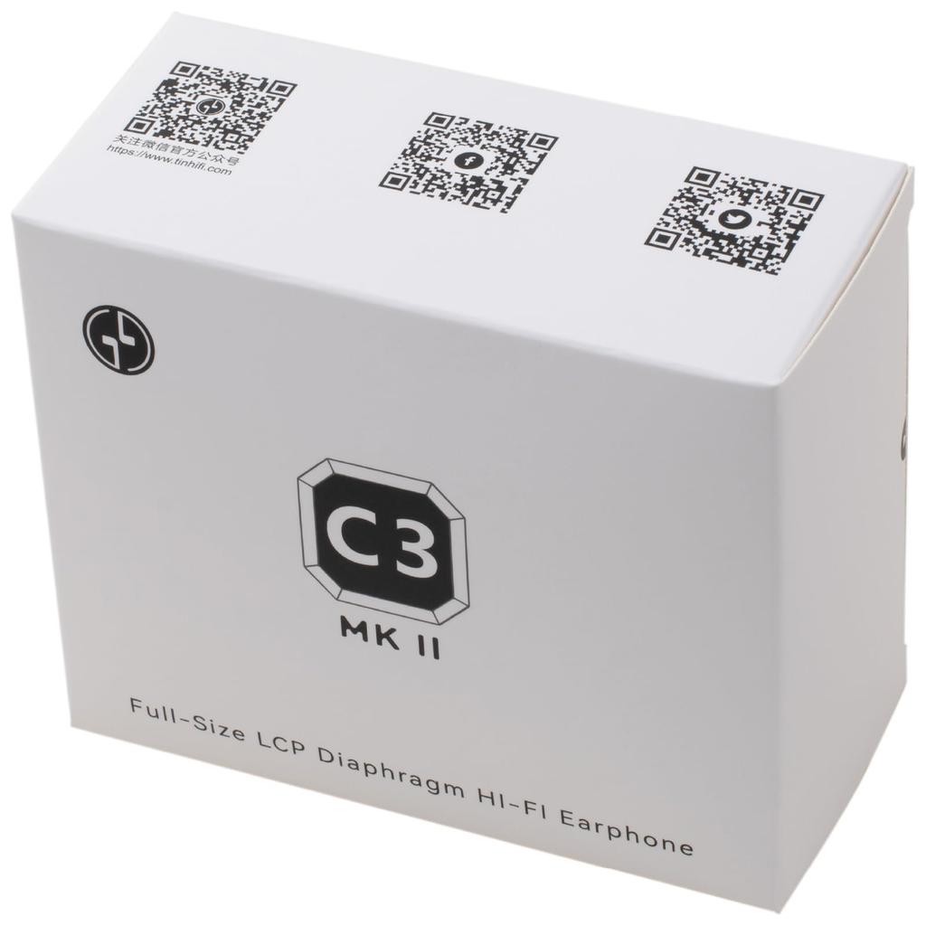 TINHIFI C3 MKII IEM HIFI Cable Gaming Pin 2 Pin Compatible IEM Gaming FPS Suitable Low Latency Sound Isolation Comfortable Wearing For Music