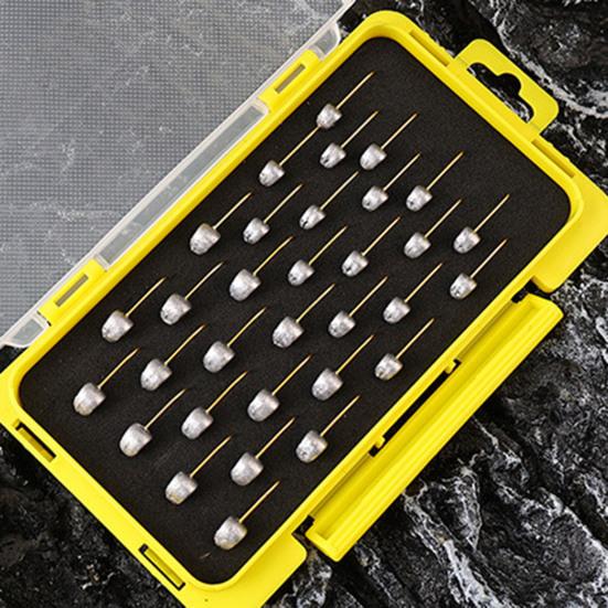 32/88Pcs/Set Soft Fishing Lure Round Head Hook Colorful Fork Curly Needle Paddle Tail